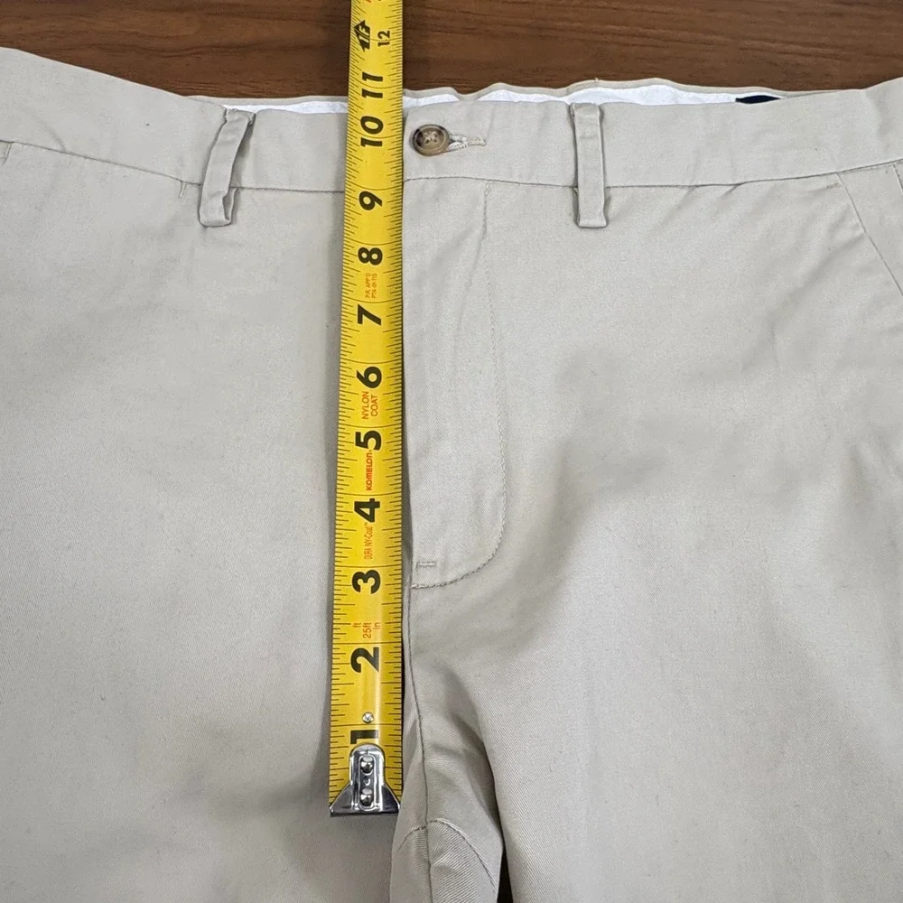 Polo Ralph Lauren Mens Stretch Straight Fit Chino Pants Khaki Tan 34x32.5‎